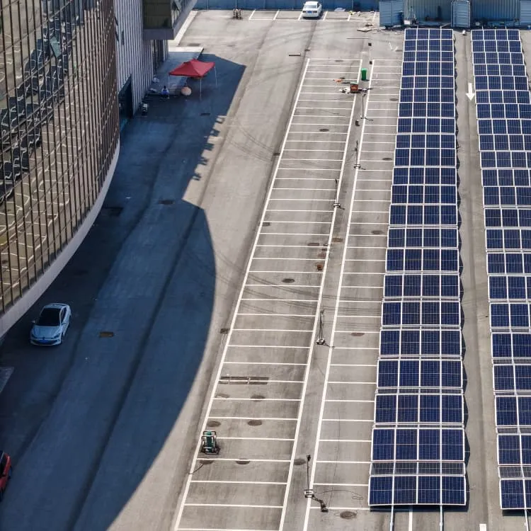 Solar power station battery cabinet
