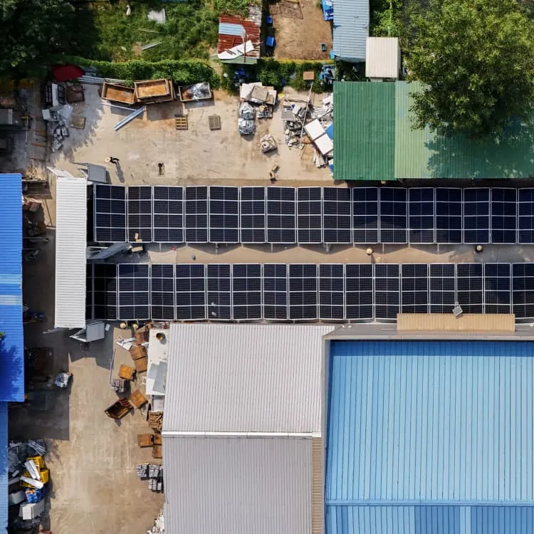 Solar container size standards
