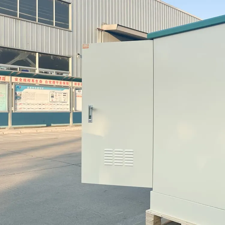 Finished distribution cabinet container