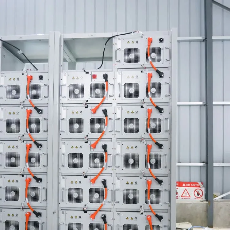 Solar panels connected to cycle energy storage cabinets