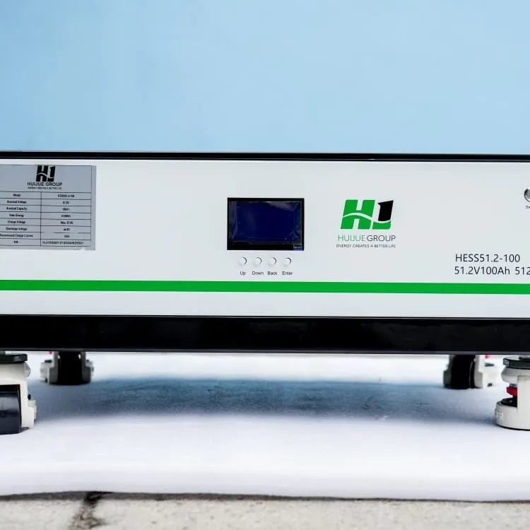 Interior structure of energy storage container in South America